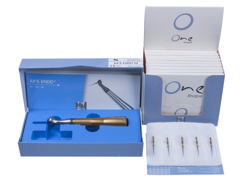 Micro Mega Endo Kit One Shape With Contra Angle Ax S Endo