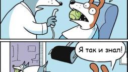 Стоматолог и мячик