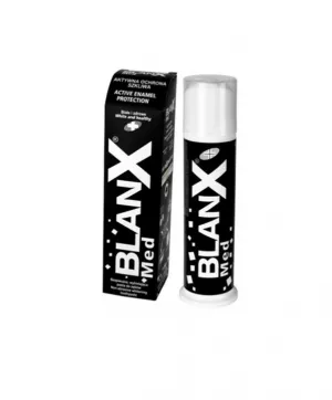 Coswell BlanX Med Remineralizing Отбеливающая зубная паста для эмали - Зубные пасты (фото 1)