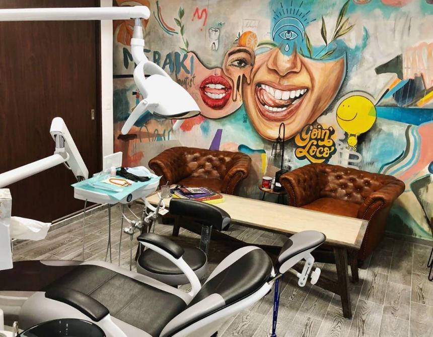 Стоматологический кабинет и граффити