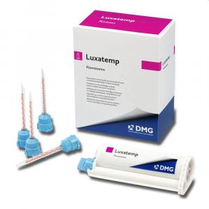 DMG Luxatemp Fluorescence Бис-акриловый материал для изготовления временных коронок и мостов - Материалы для изготовления временных конструкций (фото 1)