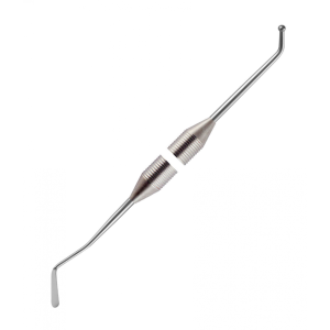 Экрадент 04-10 Штопфер шарообразный изогнутый - гладилка малая - Инструменты терапевта (фото 1)