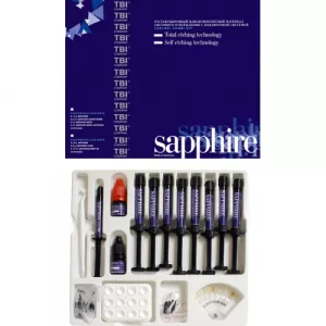 TBI Company Sapphire Ceramic Combi Kit SE Набор нанокомпозитов - Пломбировочные материалы светового отверждения (композиты) (фото 1)