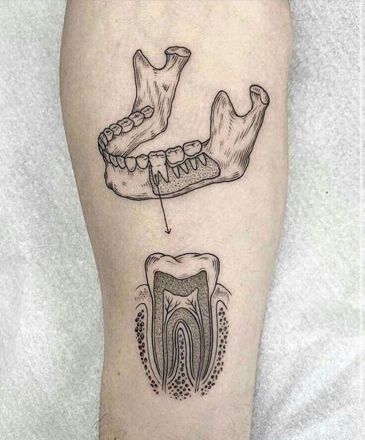 Тату стоматолога 62
