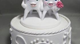 Свадебный торт стоматологов