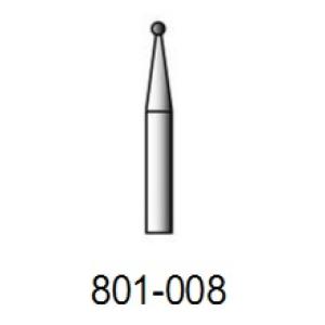 SS White Бор алмазный шар 801 - Боры алмазные (фото 1)