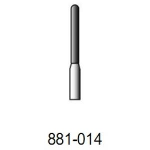 SS White Бор ​алмазный цилиндр 881/014 - Боры алмазные (фото 1)