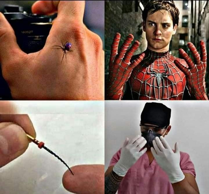 Человек-паук и стоматолог 2
