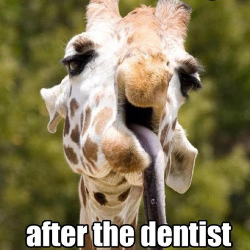 После посещения стоматолога