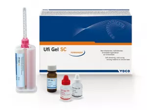 Voco Ufi Gel SC Материал холодной полимеризации на силиконовой основе - Силиконовые оттискные материалы (фото 1)