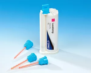 DMG Luxatemp Plus Automix Бис-акриловый материал для изготовления временных коронок и мостов (стартовый набор) - Материалы для изготовления временных конструкций (фото 1)