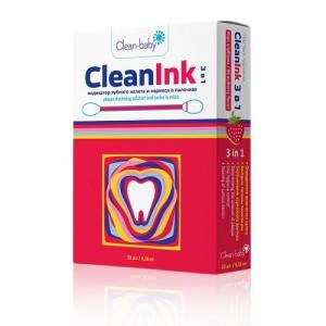 Clean-baby CleanInk Индикатор зубного налета и кариеса в палочках для детей и взрослых - Другие аксессуары и принадлежности (фото 1)