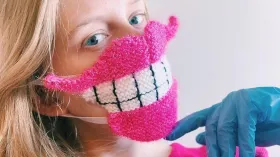 Медицинская маска от бабушки