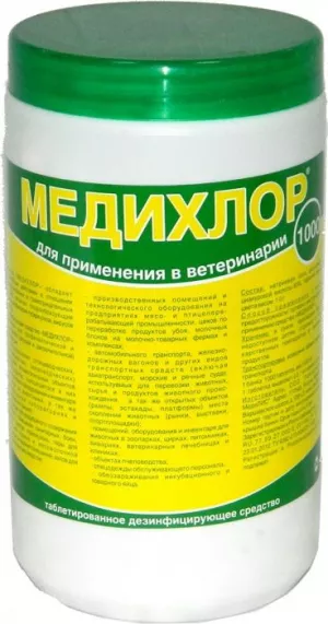 МедиЛИС Медихлор № 300 Дезинфицирующее средство - Дезинфекция мебели и оборудования (фото 1)