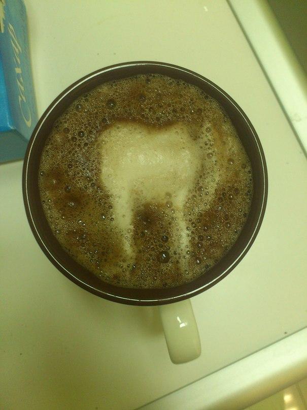 Утренний кофе стоматолога