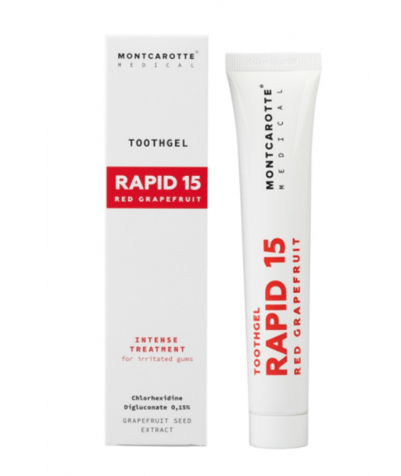 Купить Montcarotte Medical Tooth Gel RAPID 15 Red Grapefruit ...