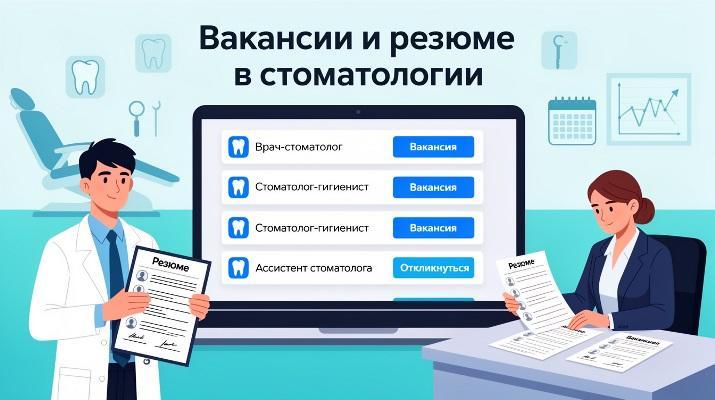 Работа в стоматологии: экономим деньги и время. Вакансии и резюме в стоматологии.