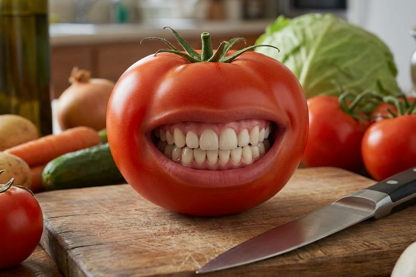 Помидоры против тяжелого пародонтита