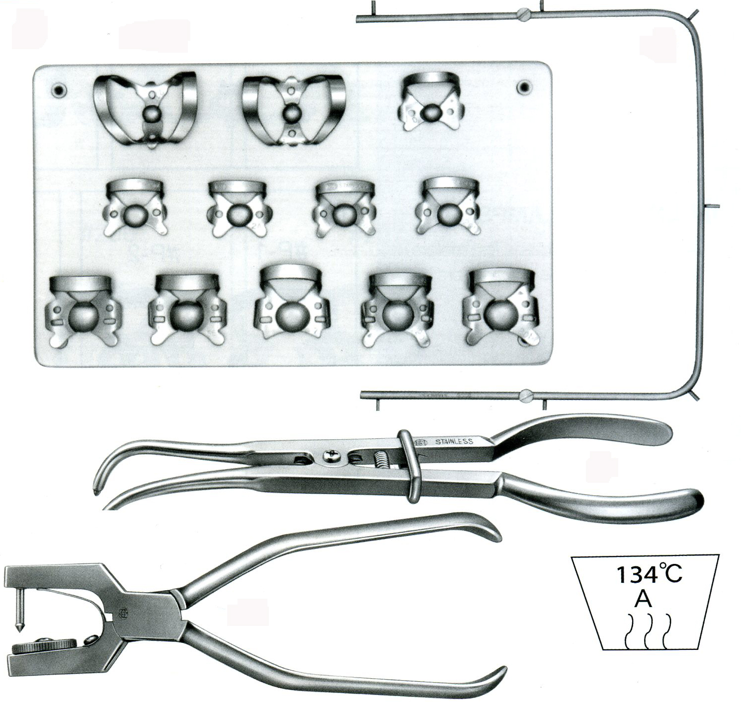 Щипцы для клампов. Клампы для коффердама набор. Набор кламмеров для коффердама Дентсплай. Набор для коффердама Dentech. Коффердам (раббердам) стоматологический.