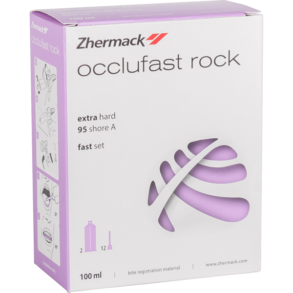 Zhermack Occlufast Rock Материал для регистрации окклюзии (описание ...