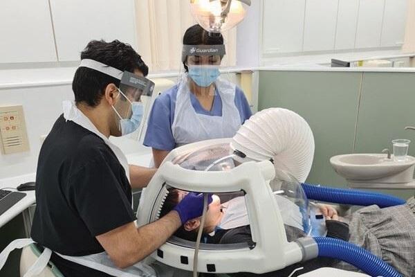 Новое защитное устройство для лица может сократить количество стоматологических клинических отходов и обеспечить лучшую защиту